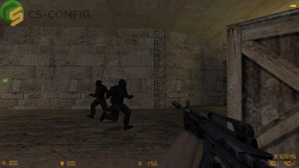 CS 1.6 с прицелом точкой