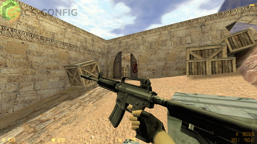 CS 1.6 с осмотром оружия