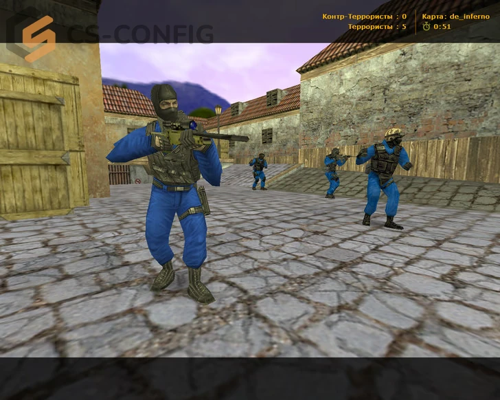 CS 1.6 в стиле Virtus.pro