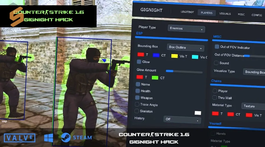 Сборка CS 1.6 с читами