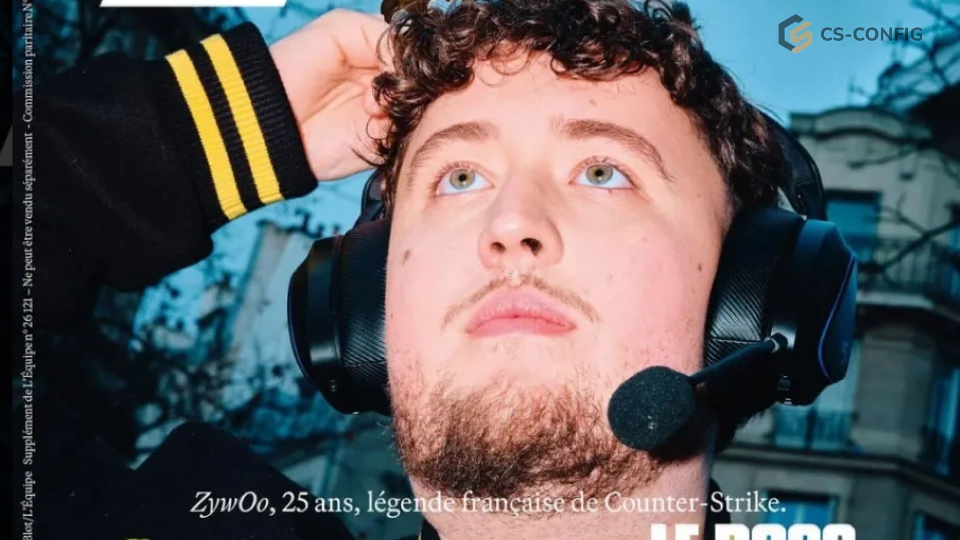 ZywOo попал на обложку французского журнала