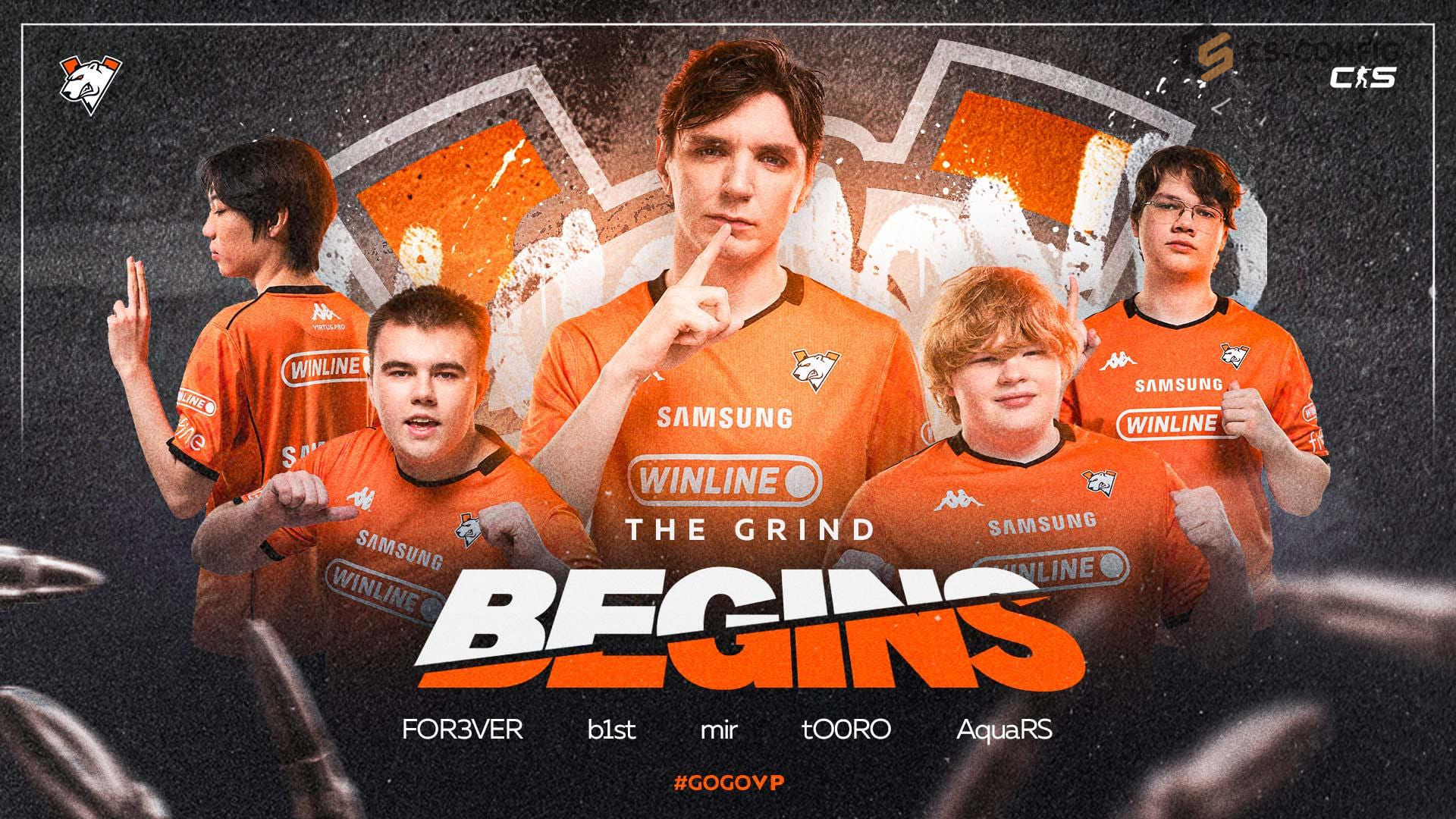 Virtus.pro представила новый состав по CS2