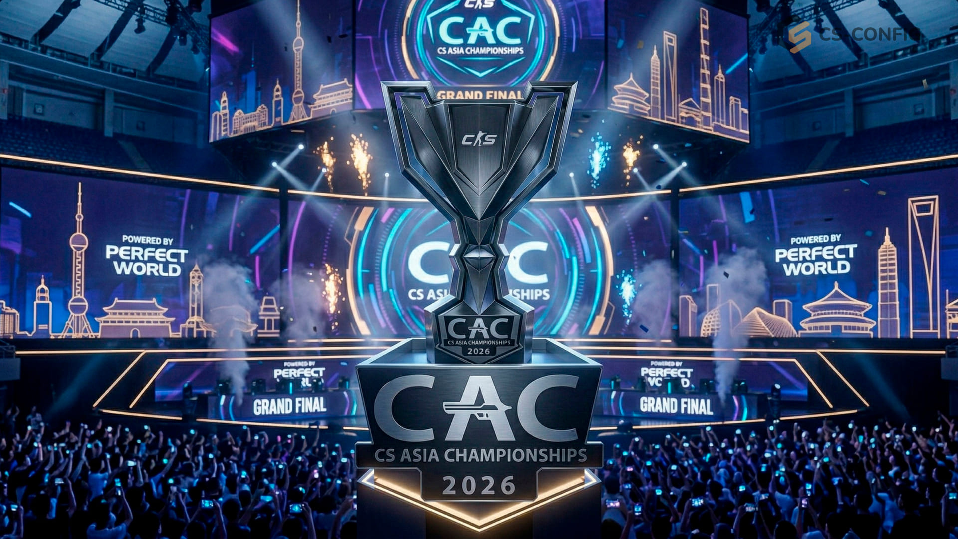 Определились пары стартовых матчей турнира CS Asia Championships 2026