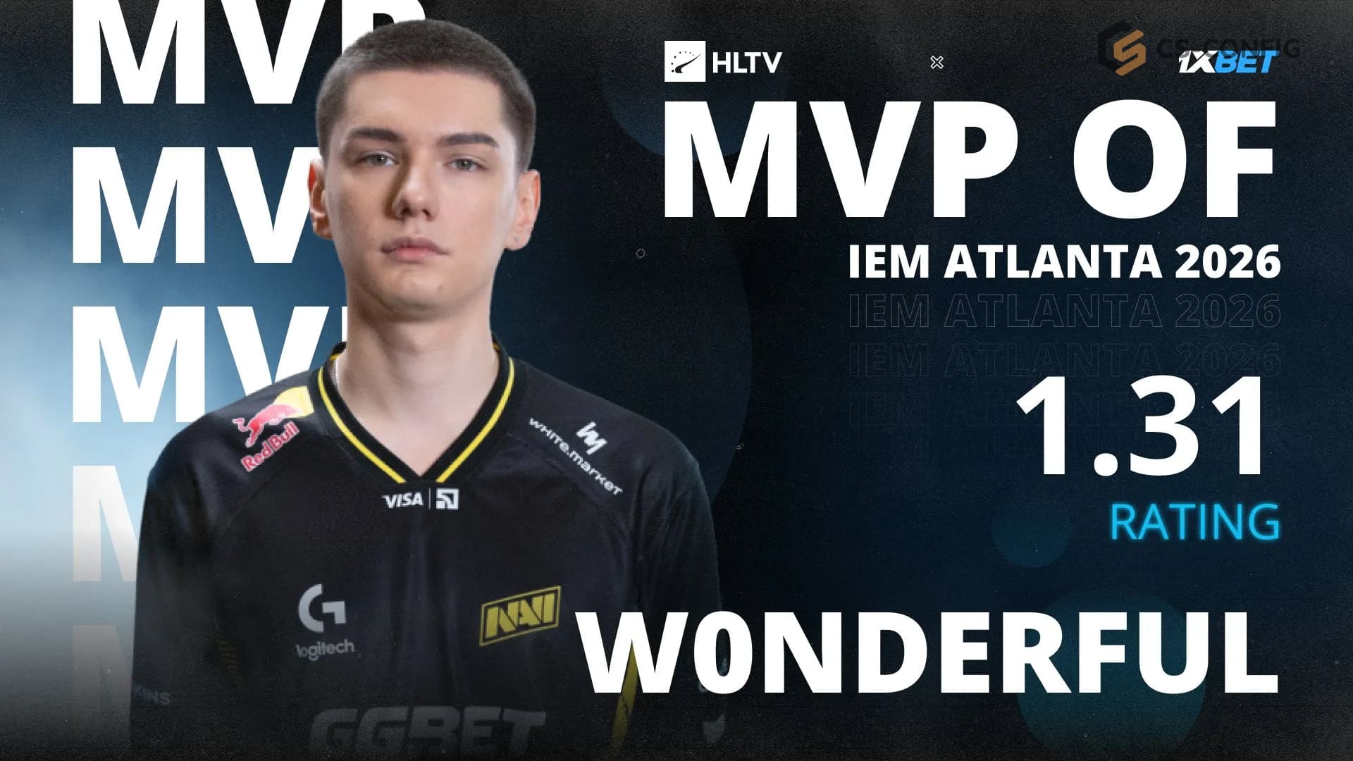 W0nderful стал MVP турнира IEM Atlanta 2026