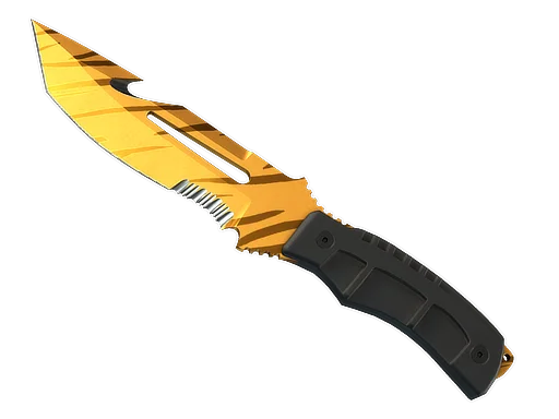 Survival Knife | Tiger Tooth после полевых испытаний для CS2