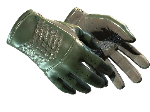 Driver Gloves | Racing Green немного поношенное для CS2