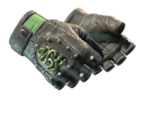 Hydra Gloves | Emerald немного поношенное для CS2