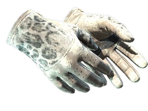Driver Gloves | Snow Leopard закаленное в боях для CS2