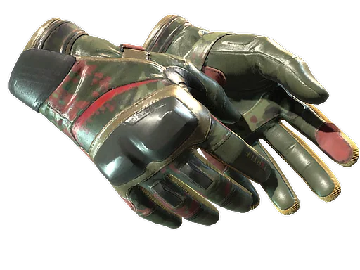 Moto Gloves | 3rd Commando Company немного поношенное для CS2