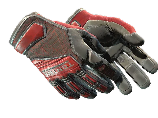 Specialist Gloves | Crimson Web немного поношенное для CS2