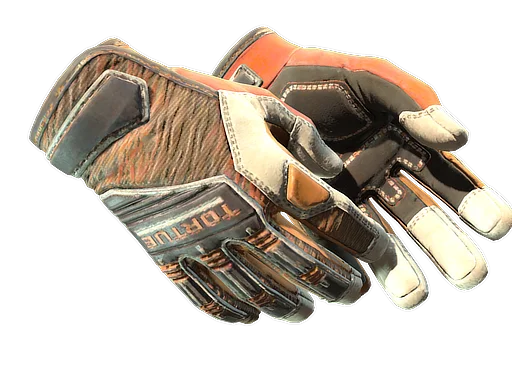 Specialist Gloves | Tiger Strike поношенное для CS2
