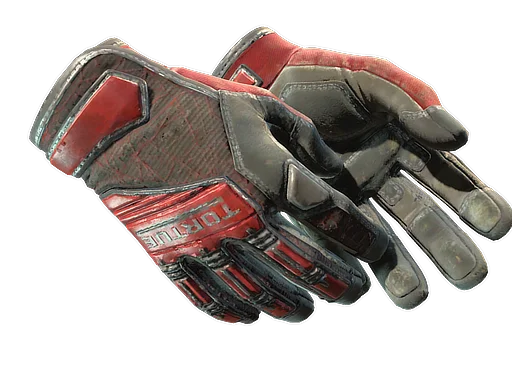 Specialist Gloves | Crimson Web после полевых испытаний для CS2