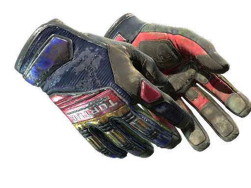 Specialist Gloves | Marble Fade закаленное в боях для CS2
