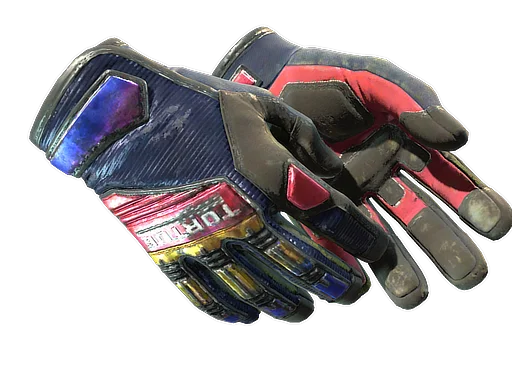Specialist Gloves | Marble Fade после полевых испытаний для CS2