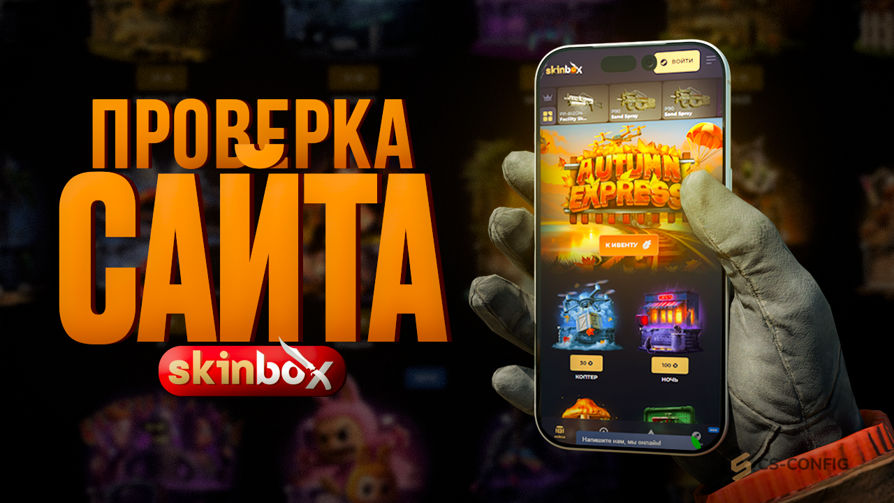 Проверка сайта SkinBox