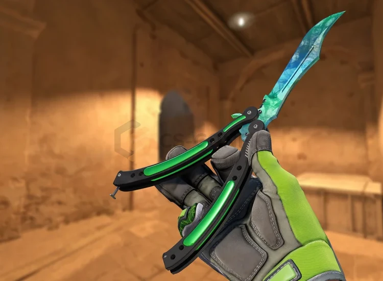 Крафт бабочки рубин в КС 2