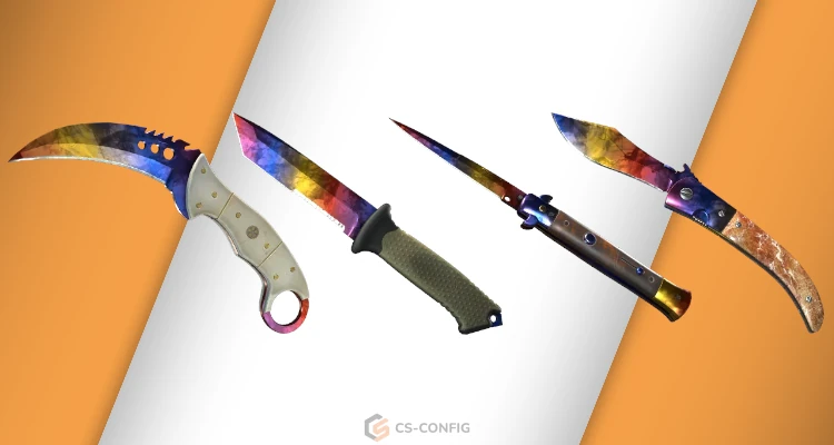 Крафт ножей когтя, стилета, навахи и урсуса в КС 2