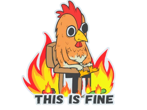 This Is Fine (Chicken) для CS2