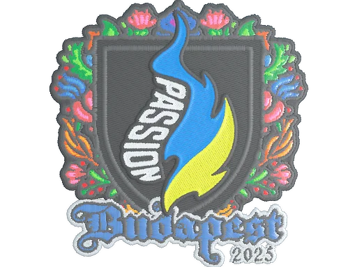 Passion UA (Embroidered) | Budapest 2025 для CS2