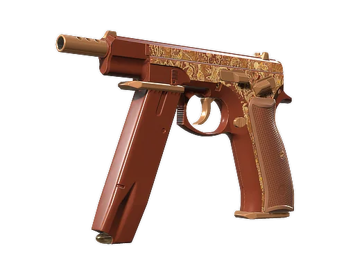 CZ75-Auto | Honey Paisley немного поношенное для CS2
