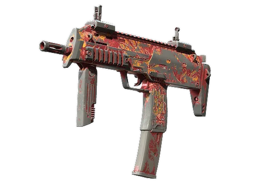 MP7 | Coral Paisley закаленное в боях для CS2