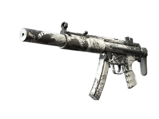 MP5-SD | Snow Splash после полевых испытаний для CS2