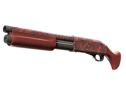 Sawed-Off | Crimson Batik после полевых испытаний для CS2