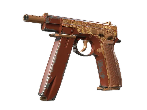 CZ75-Auto | Honey Paisley после полевых испытаний для CS2