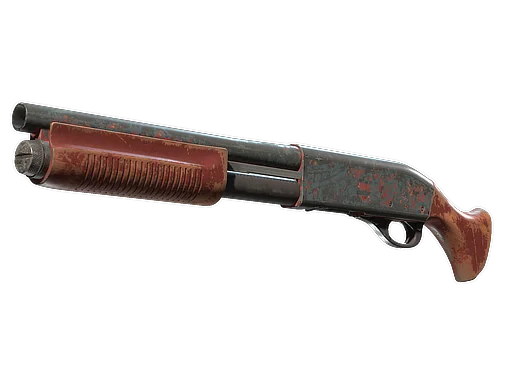 Sawed-Off | Crimson Batik закаленное в боях для CS2