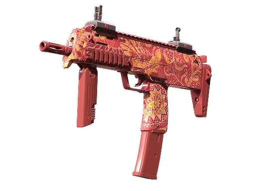 MP7 | Coral Paisley немного поношенное для CS2