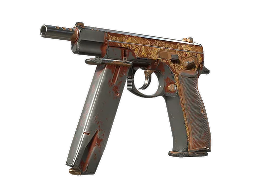 CZ75-Auto | Honey Paisley закаленное в боях для CS2