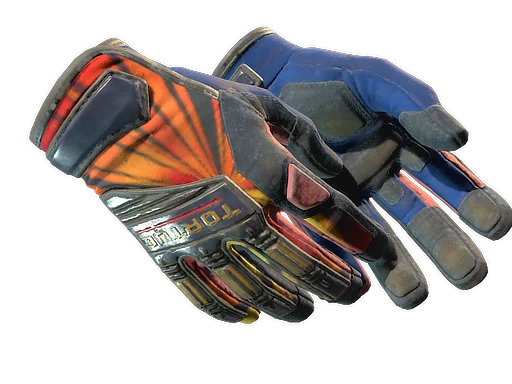Specialist Gloves | Sunburst закаленное в боях для CS2