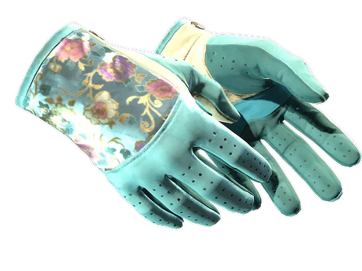 Driver Gloves | Brocade Flowers немного поношенное для CS2