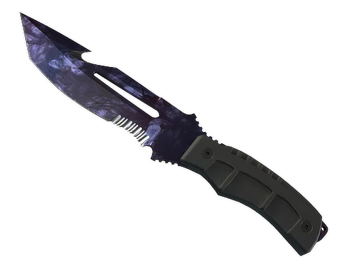 Survival Knife | Doppler Black Pearl немного поношенное для CS2