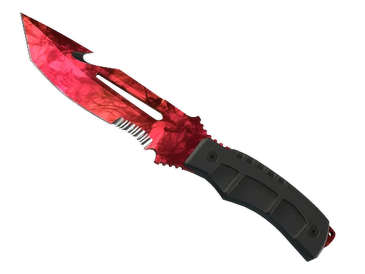 Survival Knife | Doppler Ruby немного поношенное для CS2