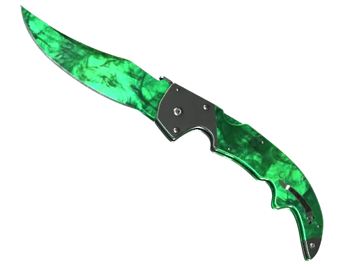 Falchion Knife | Gamma Doppler Emerald после полевых испытаний для CS2