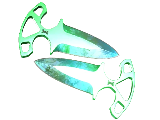 Shadow Daggers | Gamma Doppler Phase 3 поношенное для CS2