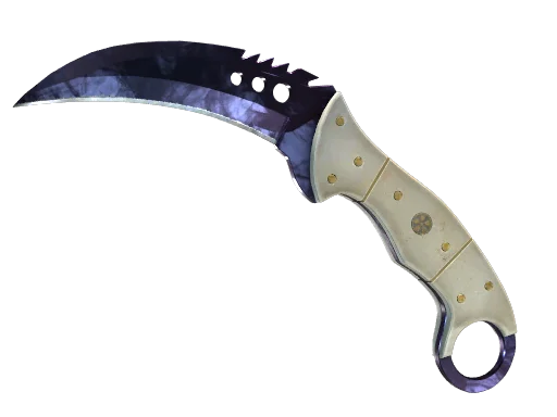 Talon Knife | Doppler Black Pearl немного поношенное для CS2