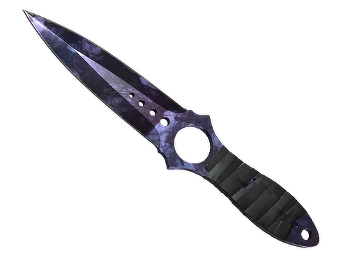 Нож Skeleton Knife | Doppler Black Pearl
